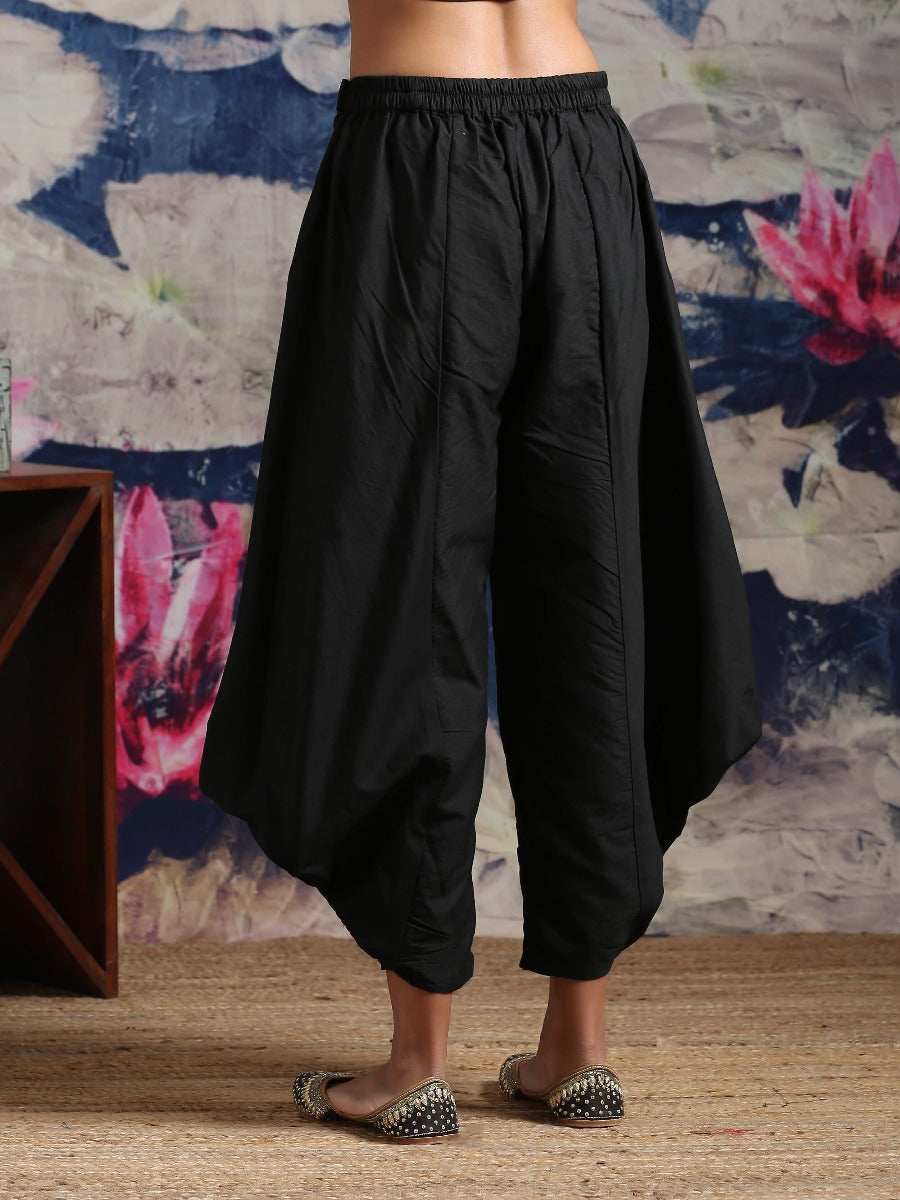 Men's Indian Pre-Stitched Silk Traditional Dhoti Harem Pants – Ambali  Fashion